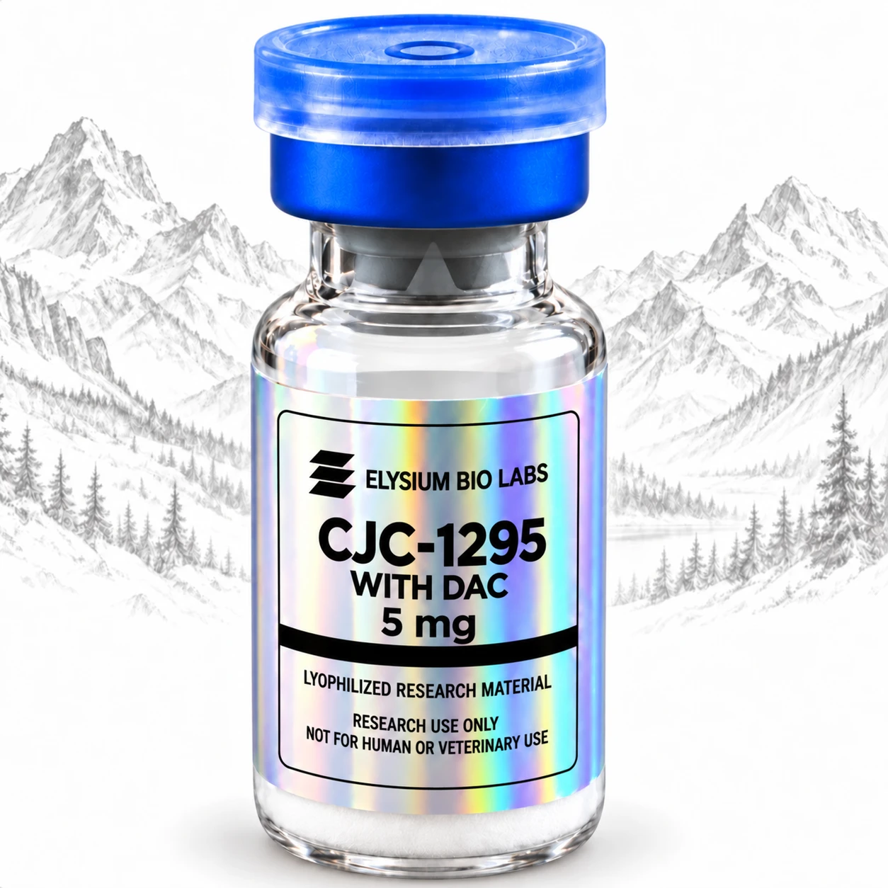 CJC-1295 with DAC 5 mg research vial