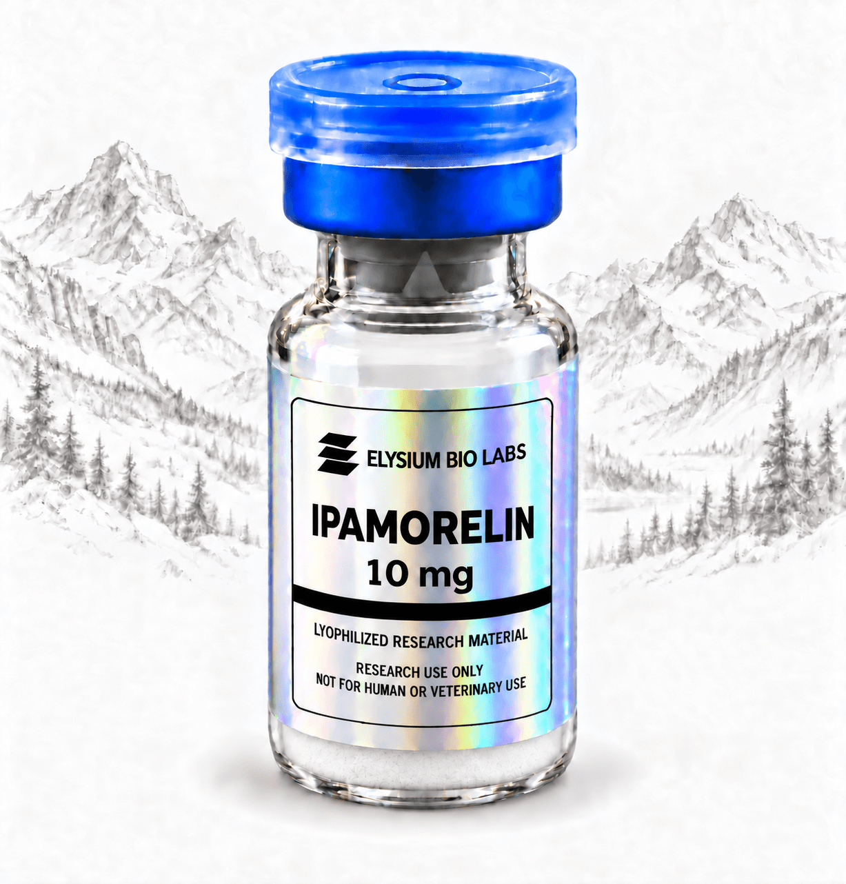 Ipamorelin 10 mg research vial