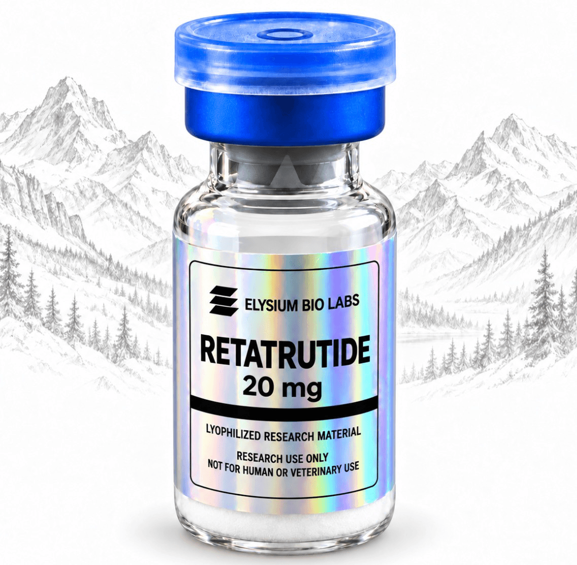 Retatrutide 20 mg research vial